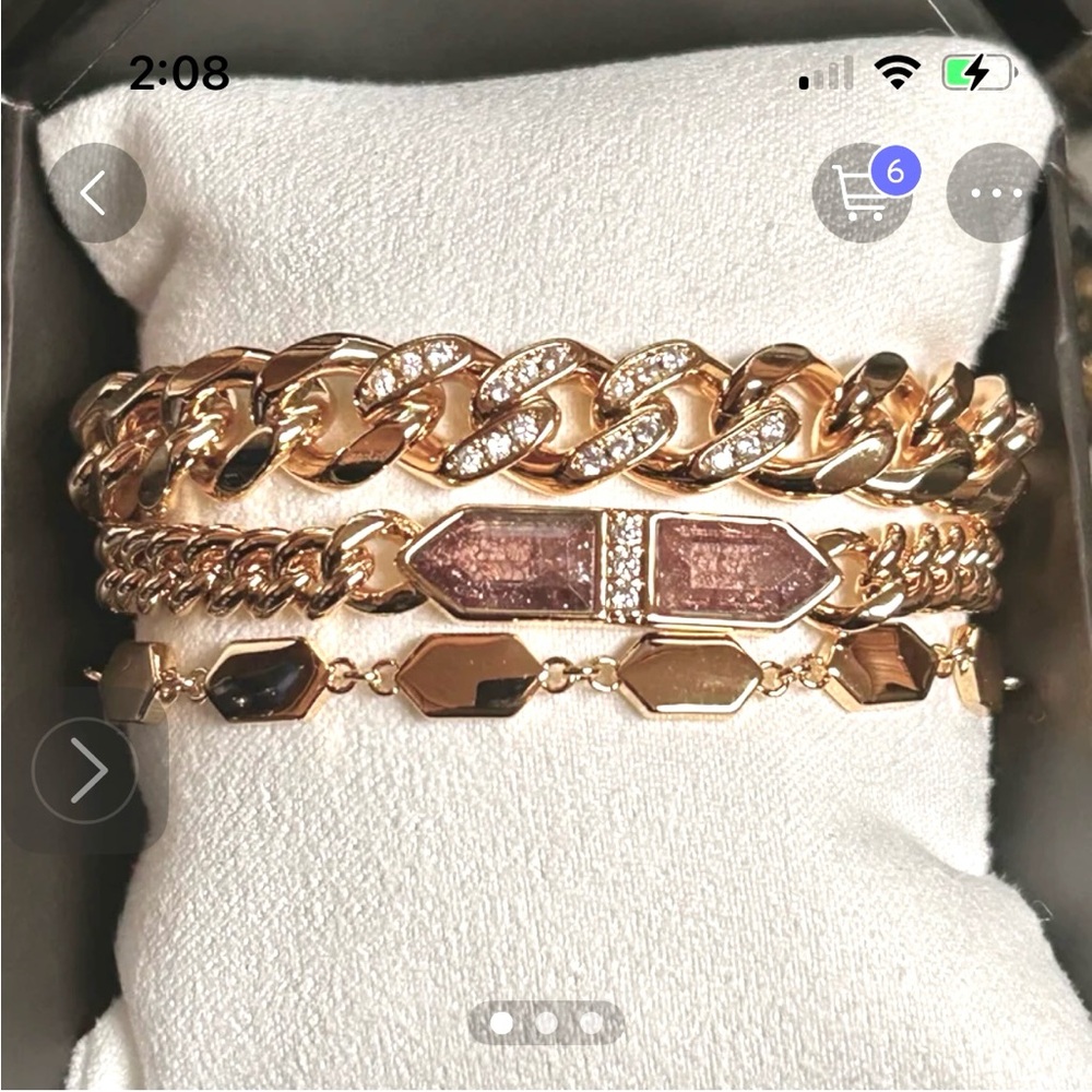 Bomb party Luxe layer bracelet